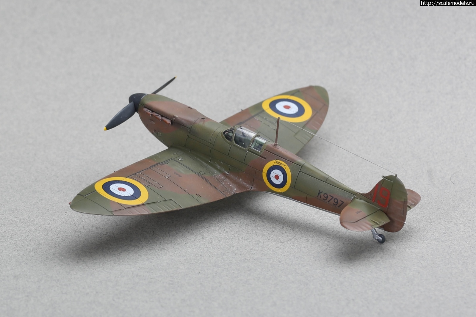 1642451497_235B1048.JPG : #1722689/ Spitfire Mk.I early 1/72 Airfix   