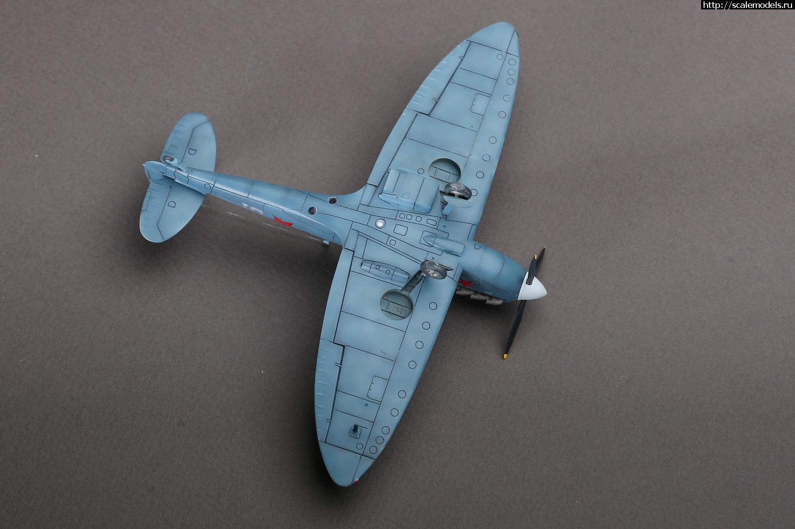 1643313233_235B9691.JPG : #1724410/ Spitfire PR. Mk.lV 1/72 Airfix + Sword vacu canopy   