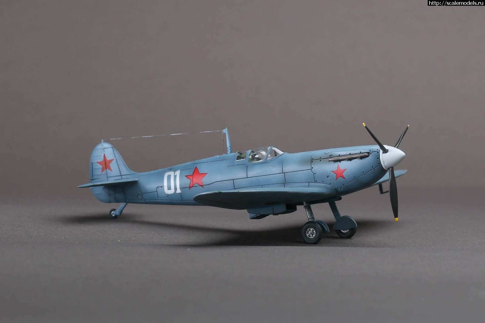 1643313238_235B9695.JPG : #1724410/ Spitfire PR. Mk.lV 1/72 Airfix + Sword vacu canopy   