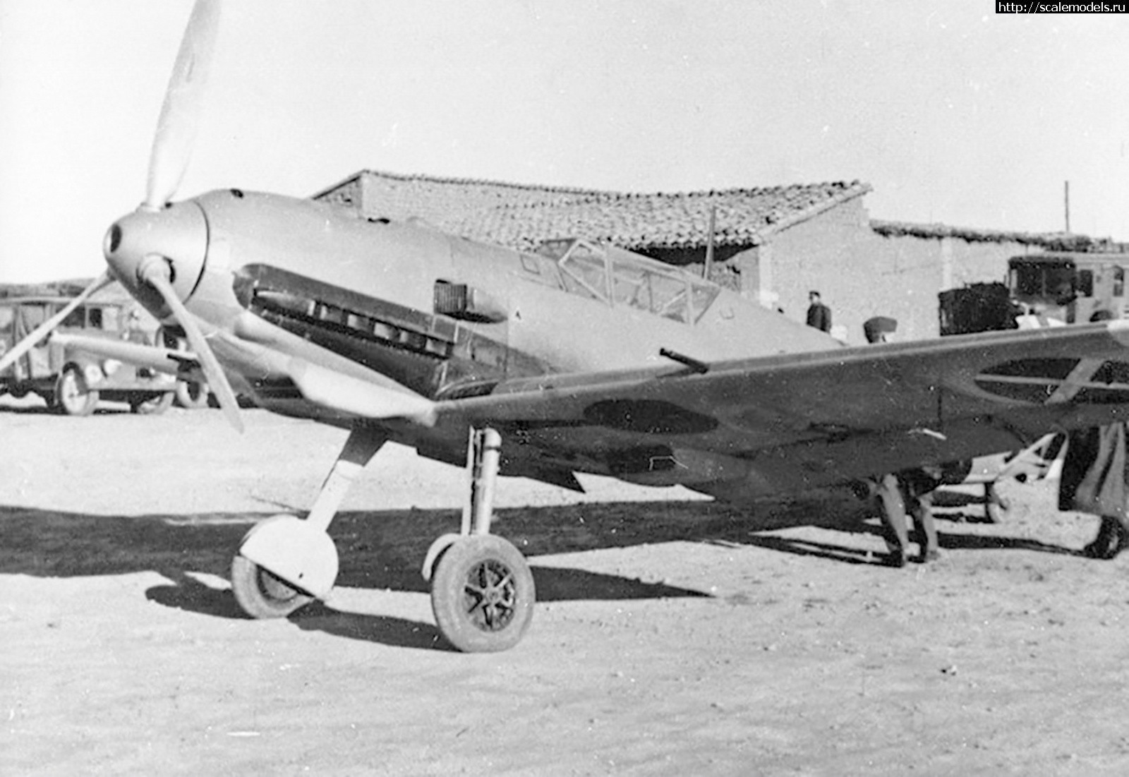 1643313657_Messerschmitt-Bf-109E3-Jagdgruppe-88-Condor-Legion-dispersal-area-Spain-03.jpg : #1724395/ Bf109  Legion Condor 1936-1939.   .  