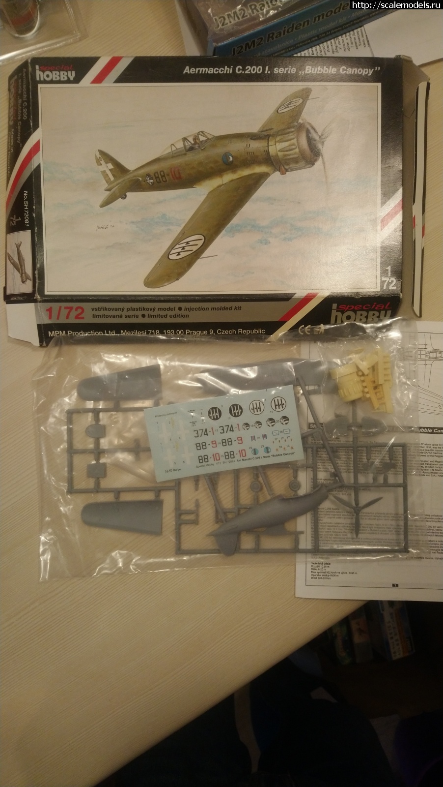 1643350733__20220127_131045.JPG : Aermacchi C.200 Special hobby 1/72 !  