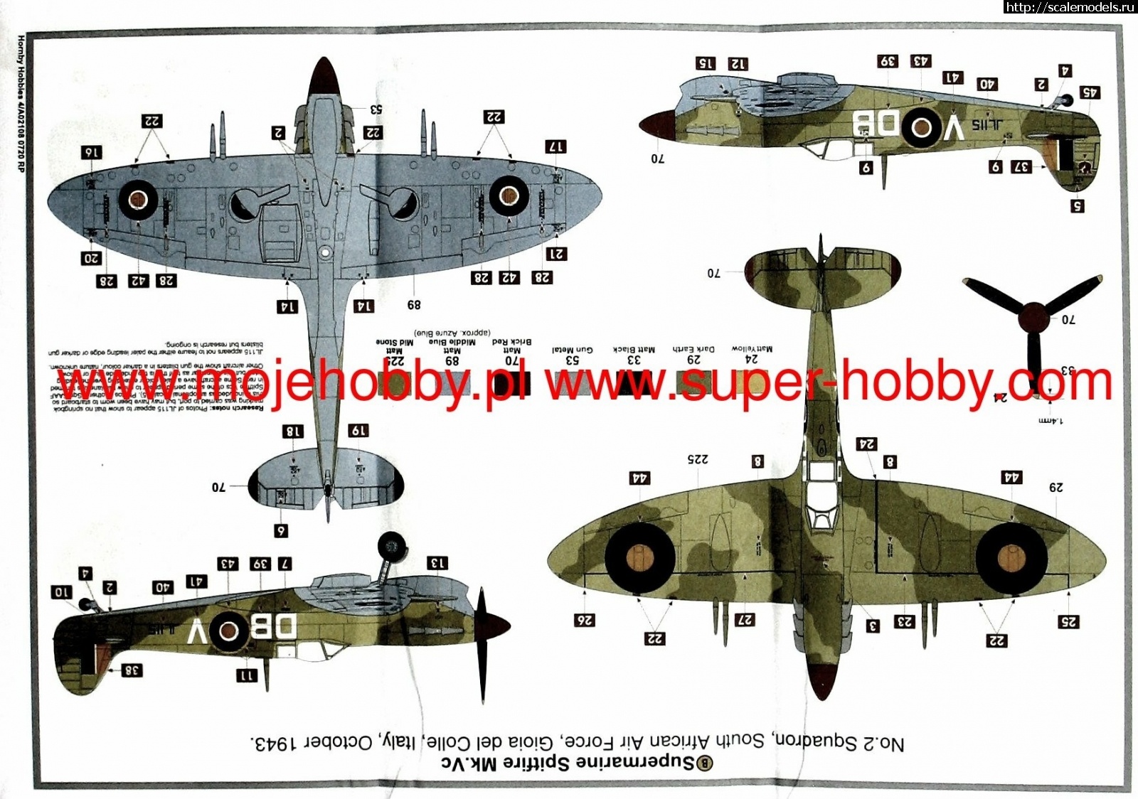 1644327782_39305_2_afx02108_7.jpg : #1726311/ Eduard 1/72 Spitfire Mk.IXe . - !  