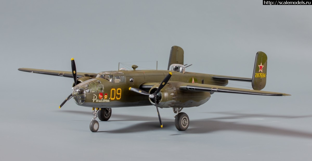 1644645328_B-25D-078.JPG : #1726987/ B-25D   1/72  Airfix B25C/D   