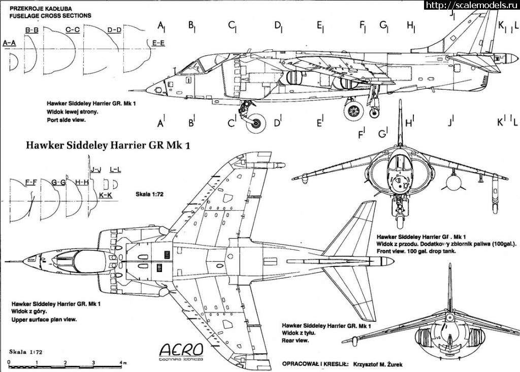 1645082447_Harrier-Aero-Technika-Lotnicza-91-040003.jpg : #1728078/  Monogram 1/48 Hawker Harrier(#15443) -   