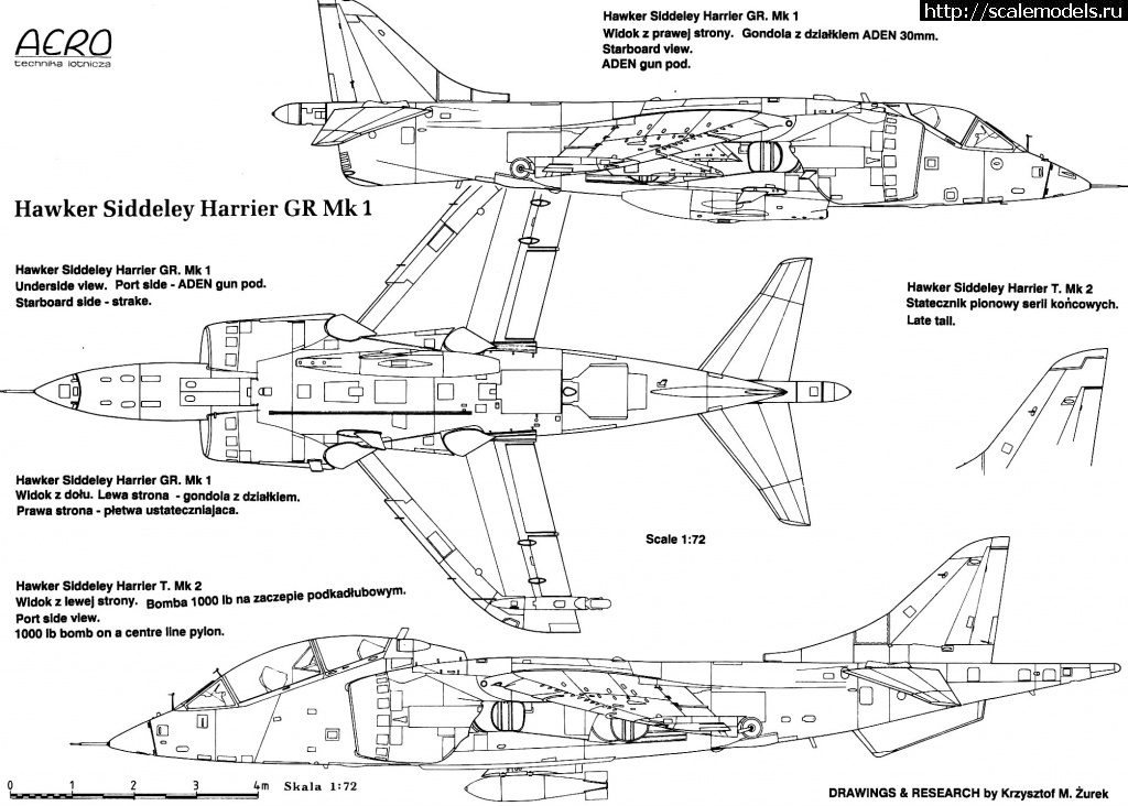 1645082448_Harrier-Aero-Technika-Lotnicza-91-040004.jpg : #1728078/  Monogram 1/48 Hawker Harrier(#15443) -   