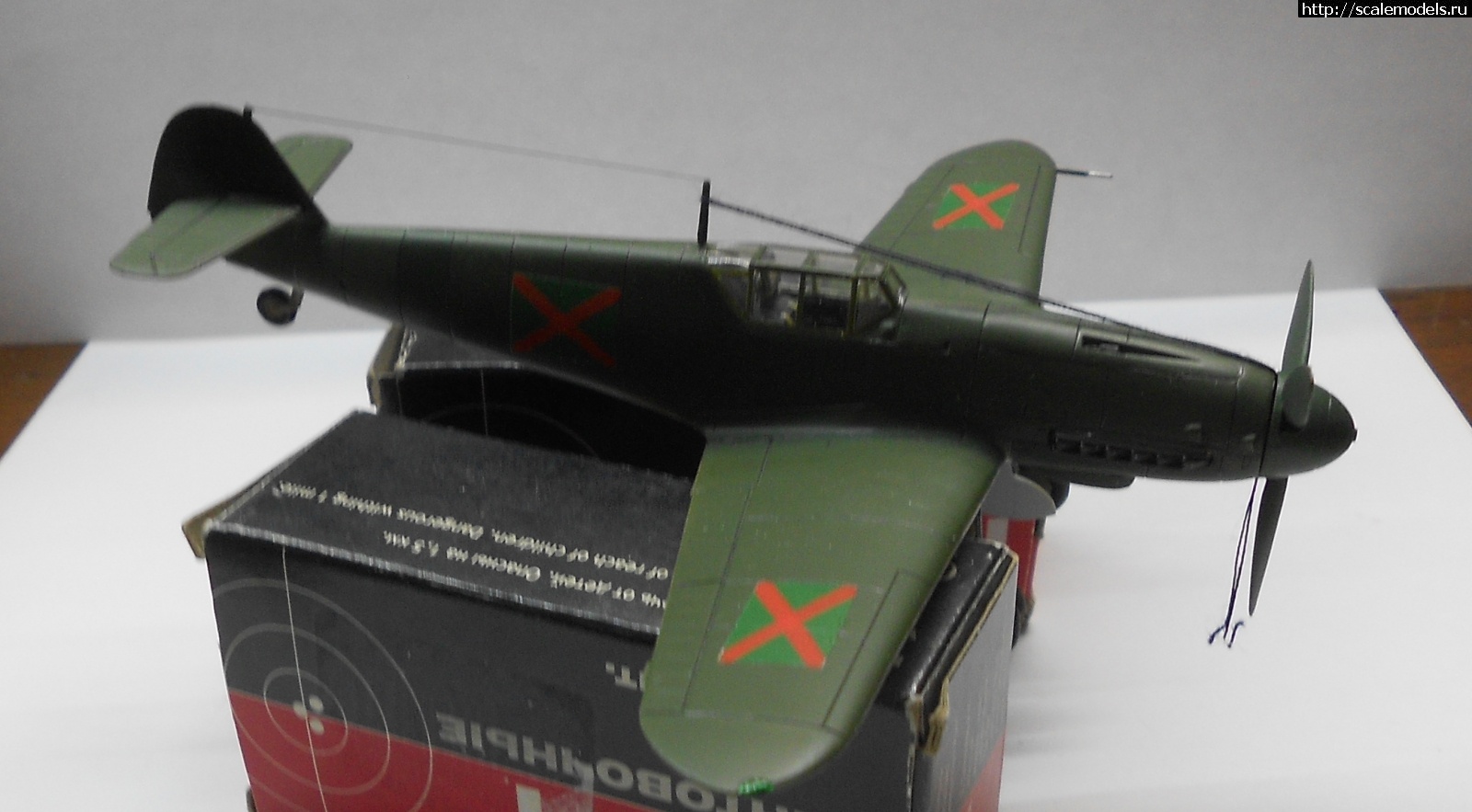 1645210210_DSCN0612.JPG : #1728410/ Bf-109G1/2 1/72 Az models WHAT IF    