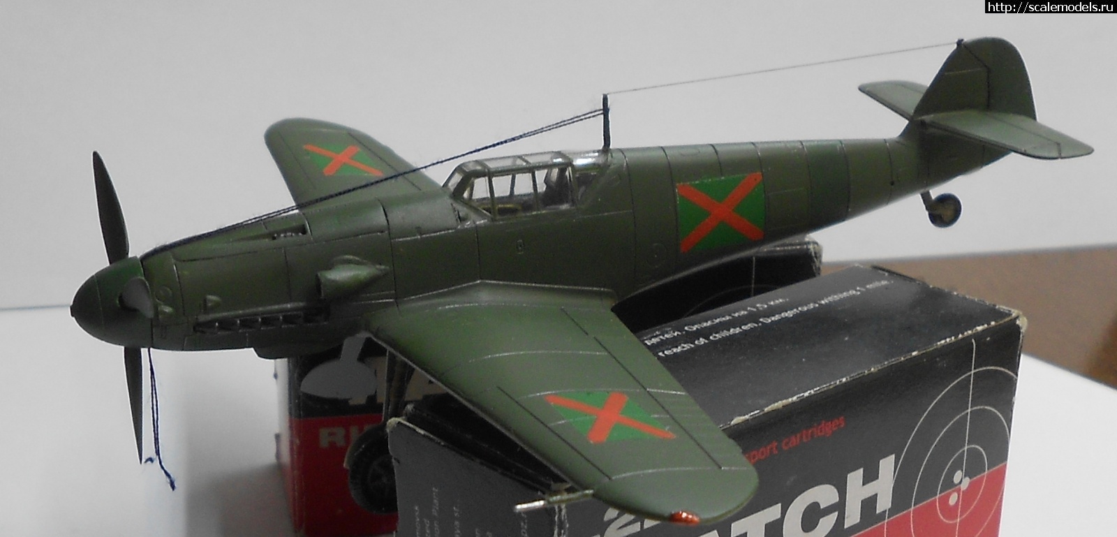 1645210224_DSCN0614.JPG : #1728410/ Bf-109G1/2 1/72 Az models WHAT IF    