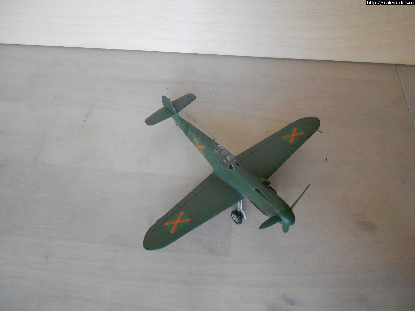 1645256809_DSCN0616.JPG : #1728410/ Bf-109G1/2 1/72 Az models WHAT IF    