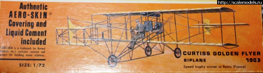 1645559173_01.JPG : Curtiss Golden Flyer (Renwal 1/72)  