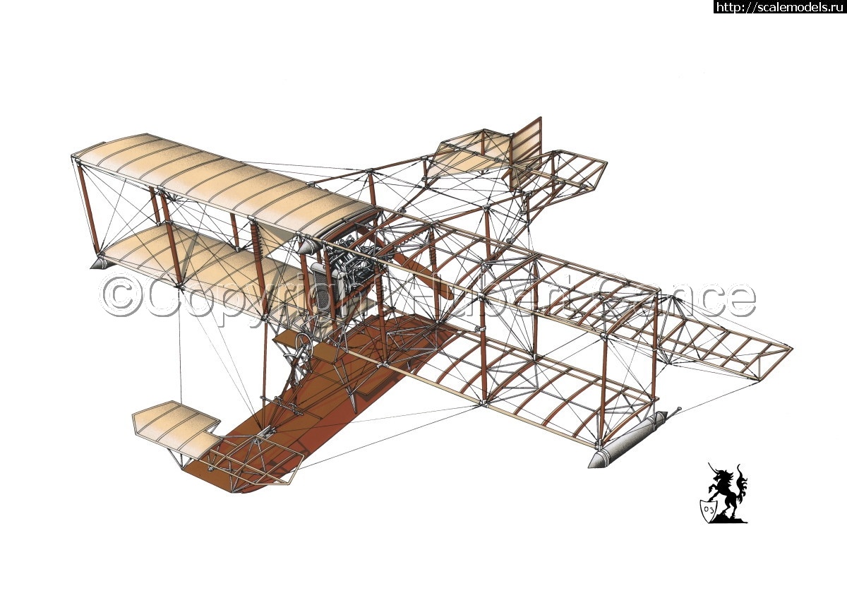 1645755433_83242.jpg : #1729450/ Curtiss Golden Flyer (Renwal 1/72)  