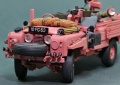 Tamiya 1/35 Land rover 109 Pink panther