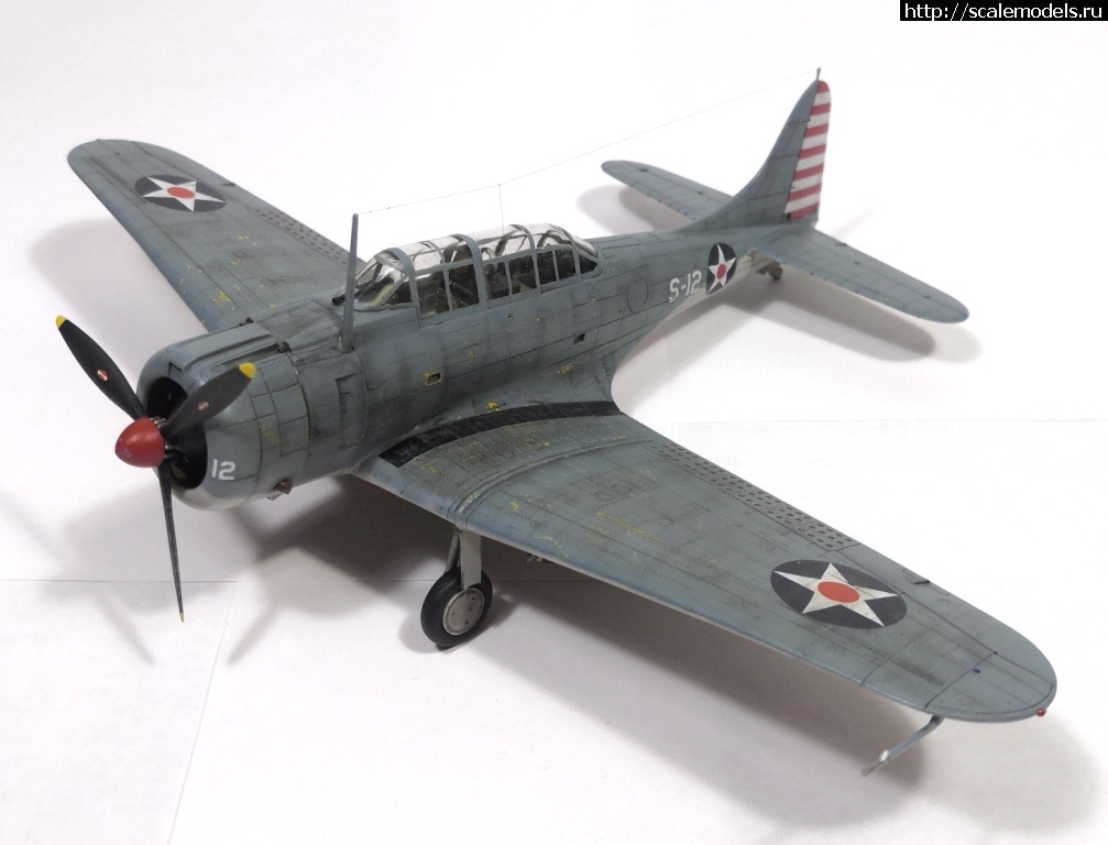 1646331624_IMG_20220303_222935.jpg : #1730934/ SBD-3 Dauntless hasegawa 1/72 .  