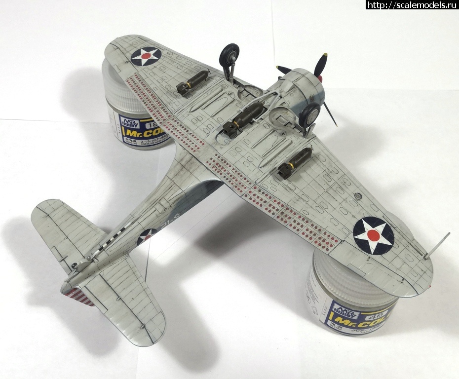 1646331630_IMG_20220303_223214.jpg : #1730934/ SBD-3 Dauntless hasegawa 1/72 .  