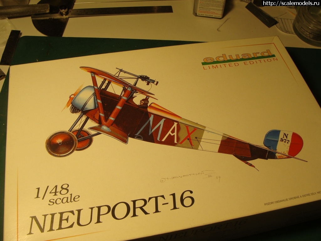 1646561622_DSC05554.JPG : Nieuport XVI Eduard 1/48   