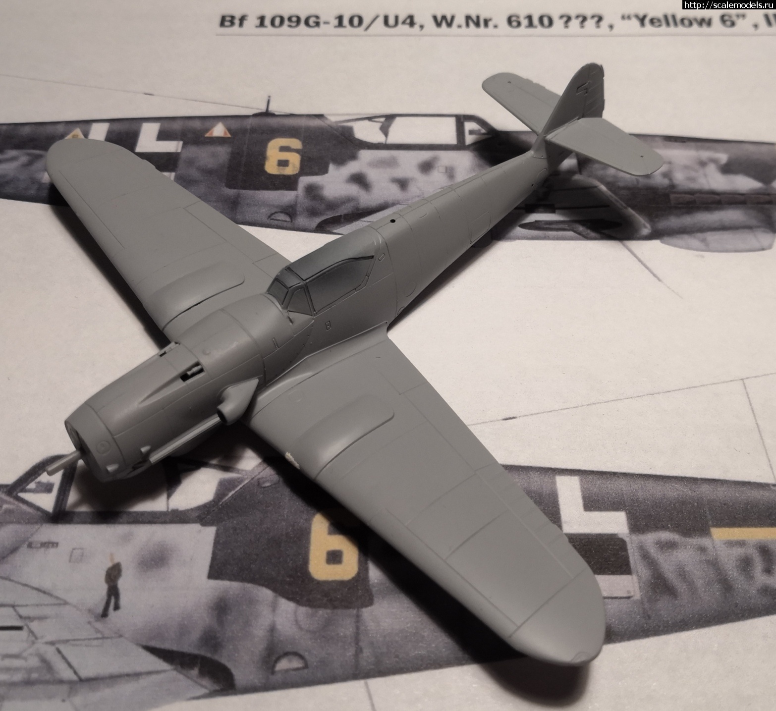 1647353337_IMG_20220315_190552.jpg : #1732126/ Bf-109 G-10 FineMolds 1/72 .  