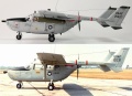 ICM 1/48 -2 1/48 Cessna  -  