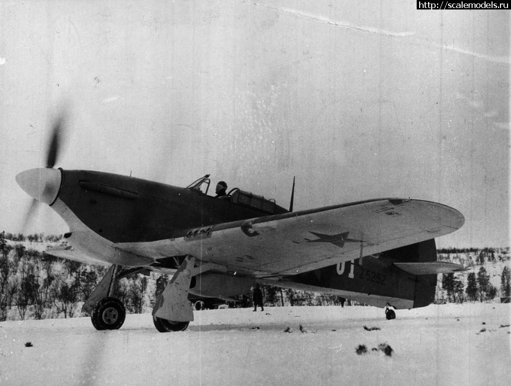 1649494652_mk-IIA-Z5252-pilot-komandujushhijj-vvs-sf-general-m-r-a-a-kuznecov.jpg : #1734917/ Smer 1/72 Hurricane Mk.IIb " !" - !  
