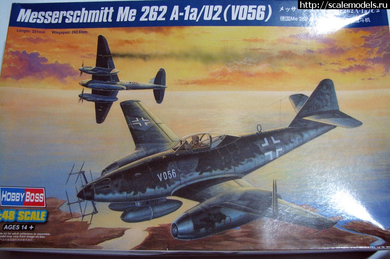 1651134570_1a.jpg : Messerschmitt Me-262A-1a\U2  1/48, Hobby Boss  