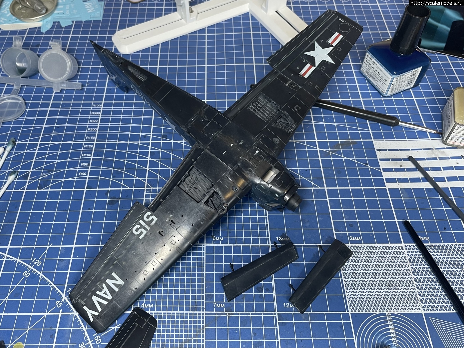 1652587183_IMG_3668.jpeg : #1738928/ Tamiya 1/48 AD-4 Skyraider, .   