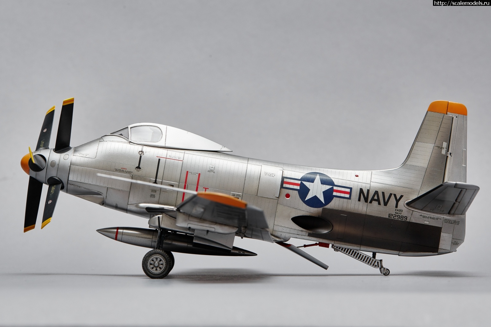 1653872467_XQ3A6639.jpg : #1740656/ DOUGLAS XA2D SKYSHARK 1/48 Clear Prop   