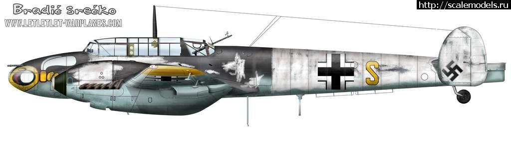 1654506156_C-6-WNr-2249-S9SP-of-6-ZG1c.jpg : #1741625/ Bf-110 c-6 Eduard 1/72 .  