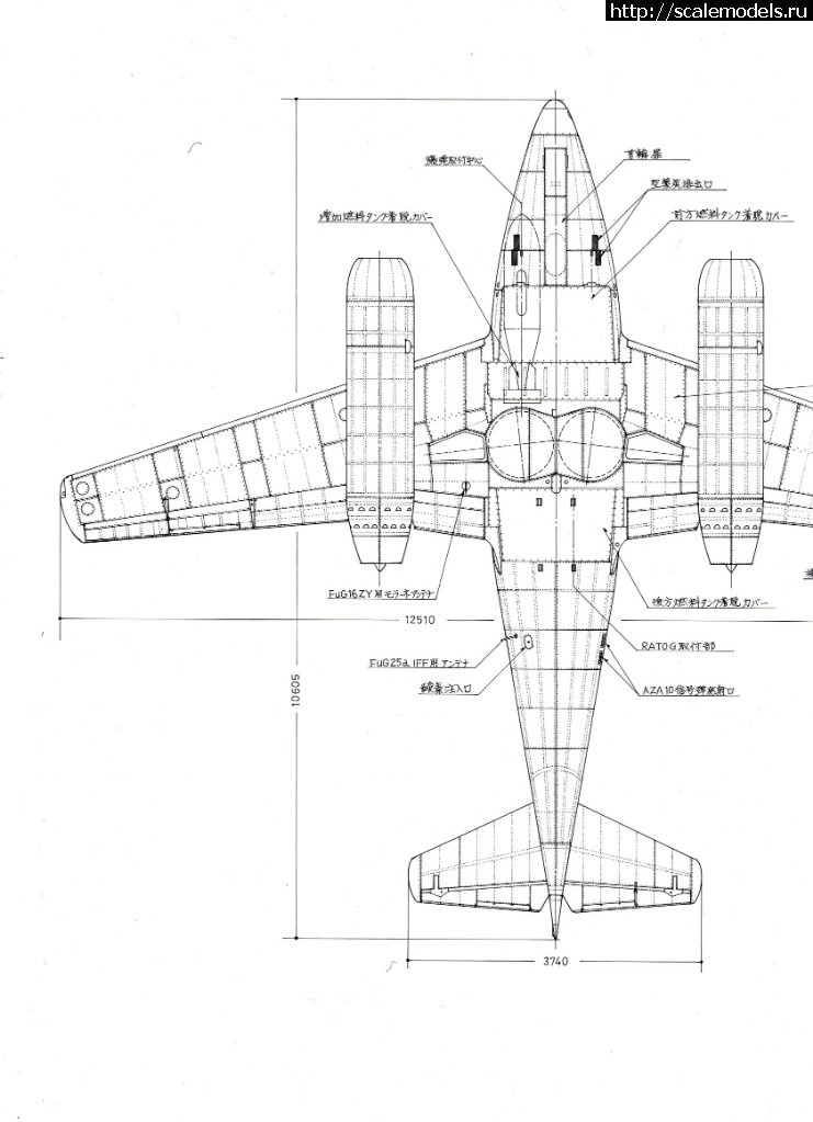 1655235008_1512667406_185.jpg : #1742844/ Me-262 Airfix 1/72 -   