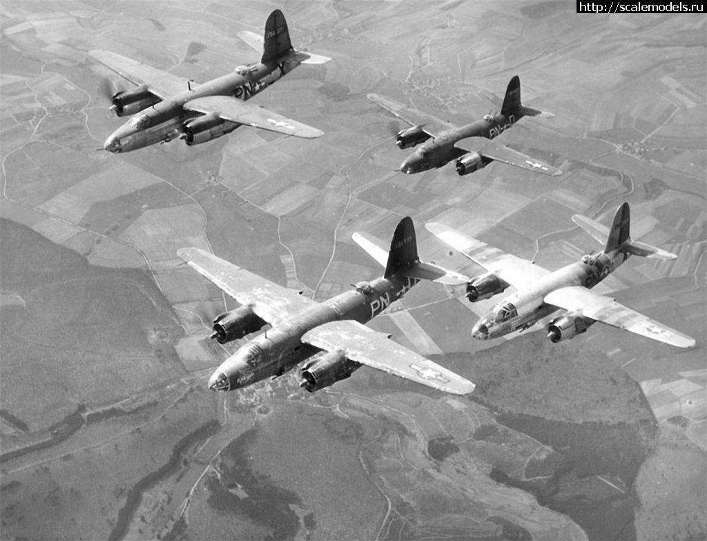 1655276288_USAAF-41-31773-B-26B-Marauder-322BG449BS-PNO-with-PNX-PND-and-PNA-01.jpg : #1742874/ Monogram 1/48 Martin B-26B-25 Maraud...(#15724) -   