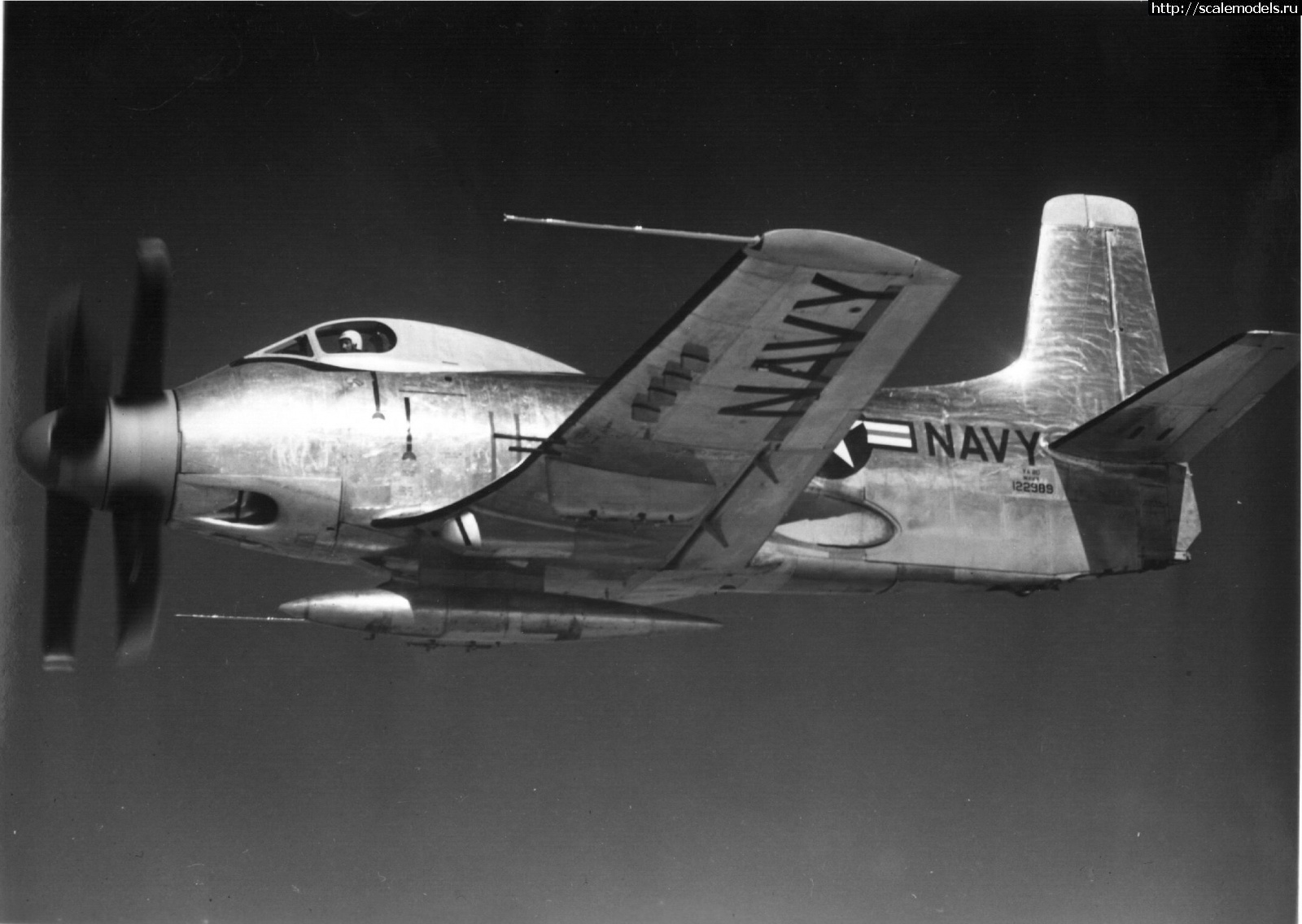 1658397338_Douglas_XA2D-1_in_flight_c1952.jpeg : Clear Prop 1/48 XA2D-1 Skyshark/ Clear Prop 1/48 XA2D-1 Skyshark(#15769) -   