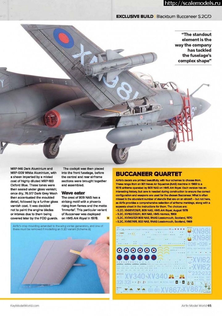 1659605580_stranicy-iz-Airfix_Model_World_2022-09_stranica_09.jpg : #1748384/ Hawker Siddeley BUCCANEER S.2B/D     