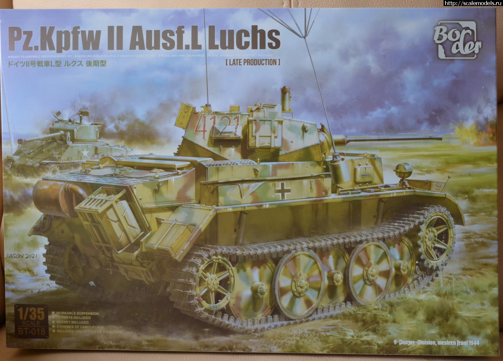 1660995019_DSC_8330.JPG : Border Model 1/35 Pz.Kpfw II Ausf.L Luchs !  