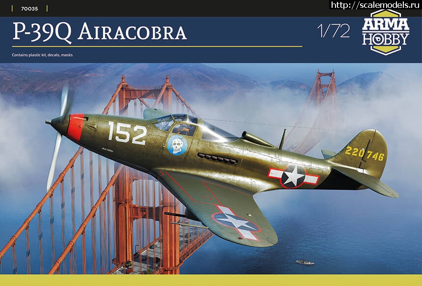 1661758385_gallery_6306330a147f0-70055-web-blog-sklepu.jpeg : Arma Hobby 1/72 -39Q Airacobra -     