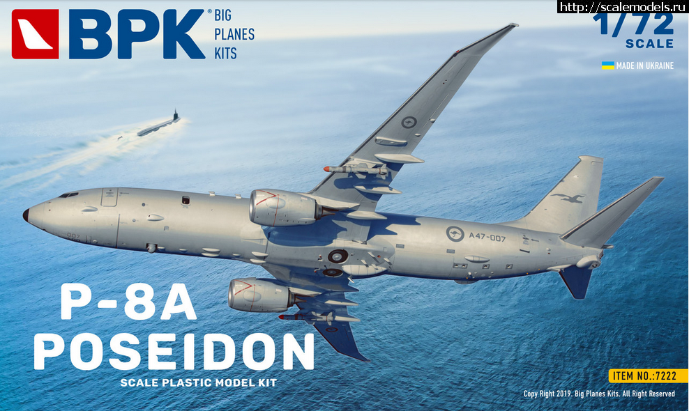 1662046158_546759.png : #1752221/ Boeing P-8 Poseidon  737-800  72-   BPKmodels.  