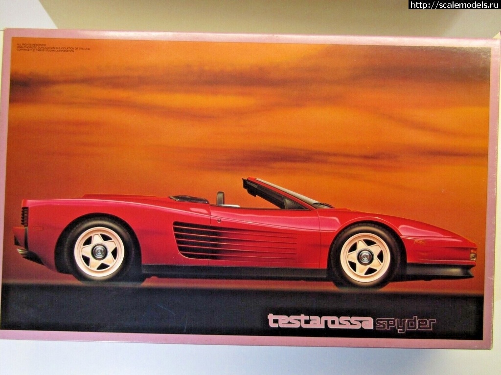 Детская машинка Ferrari Testarossa