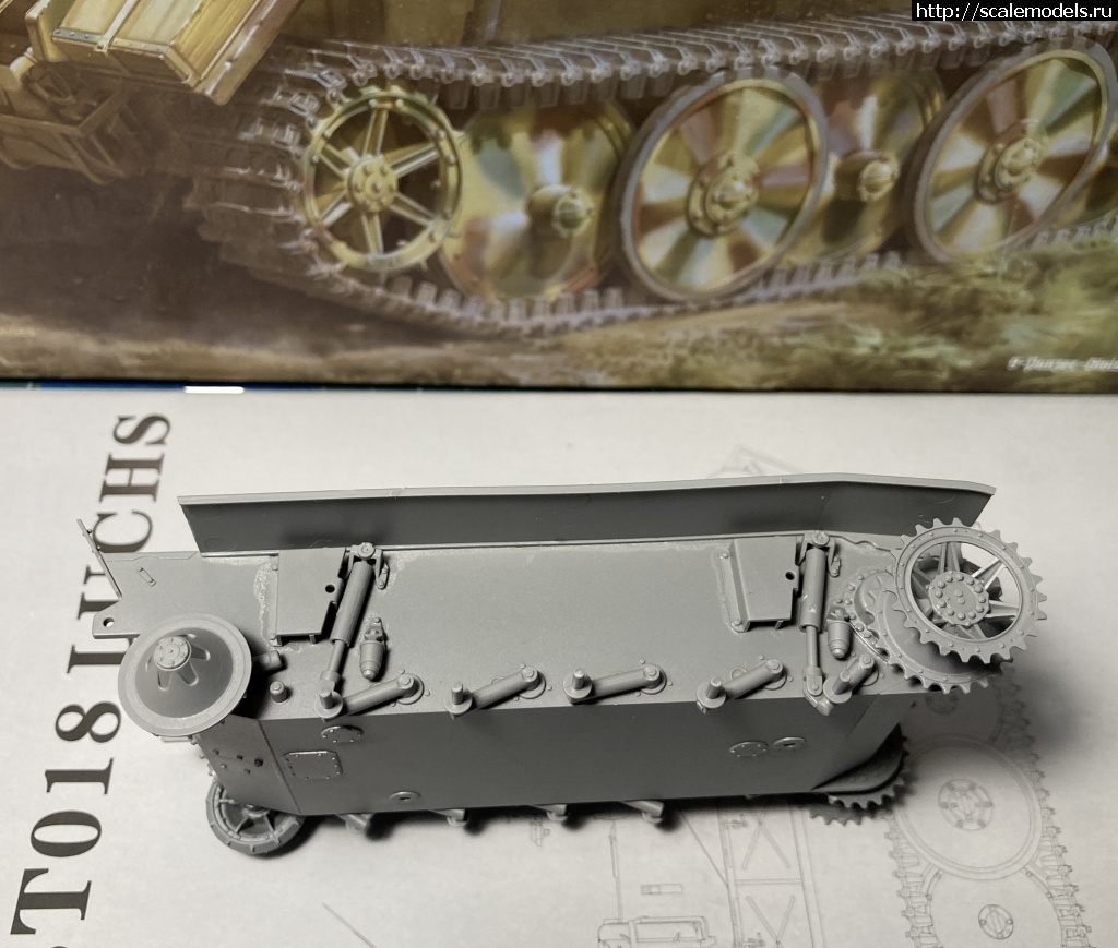 1665604945_IMG_8454.JPG : Pz.Kpfw II Ausf. L Luchs 1/35 Border Model BT-018  