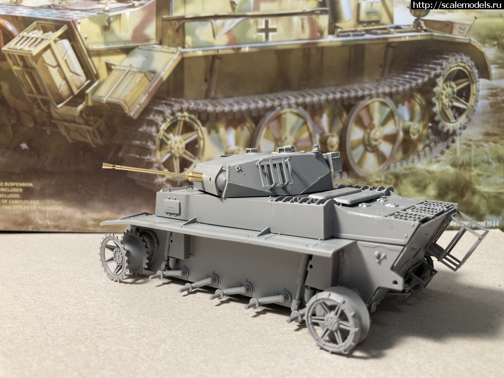 1665604967_IMG_8489.JPG : Pz.Kpfw II Ausf. L Luchs 1/35 Border Model BT-018  