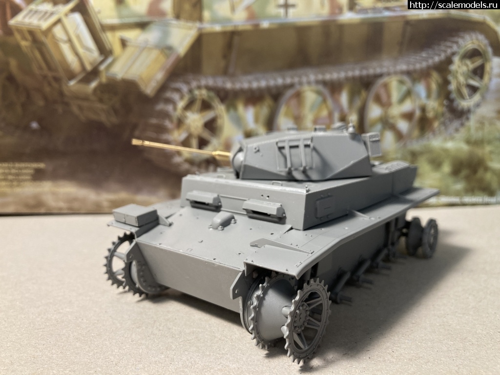 1665604970_IMG_8490.JPG : Pz.Kpfw II Ausf. L Luchs 1/35 Border Model BT-018  