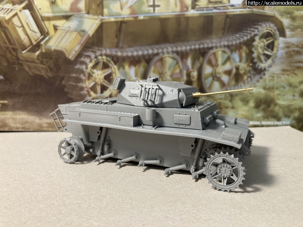 1665604976_IMG_8492.JPG : Pz.Kpfw II Ausf. L Luchs 1/35 Border Model BT-018  