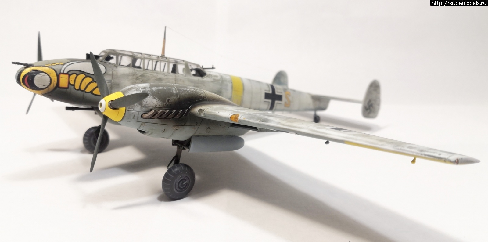 1666358253_InShot_20221021_175057298.jpg : #1758132/ Bf-110 c-6 Eduard 1/72 .  