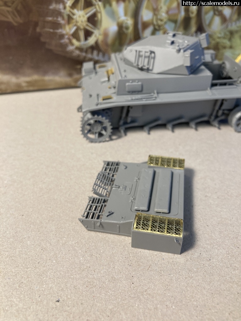 1666514775_IMG_8527.JPG : #1758313/ Pz.Kpfw II Ausf. L Luchs 1/35 Border Model BT-018  