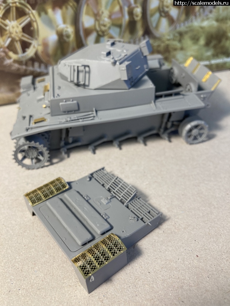 1666514779_IMG_8528.JPG : #1758313/ Pz.Kpfw II Ausf. L Luchs 1/35 Border Model BT-018  