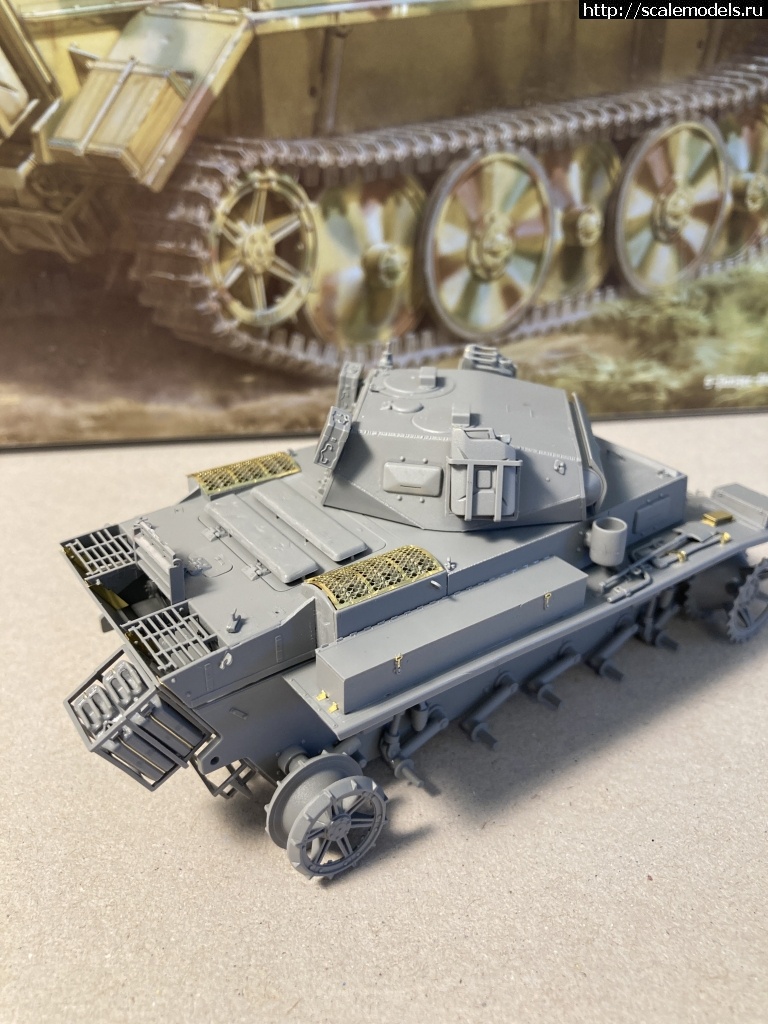 1666514783_IMG_8533.JPG : #1758313/ Pz.Kpfw II Ausf. L Luchs 1/35 Border Model BT-018  