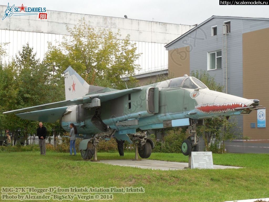 1666894680_MiG-27K_Irkutsk_004.JPG : Walkaround МиГ-27К, Иркутск, Россия Закрыть окно