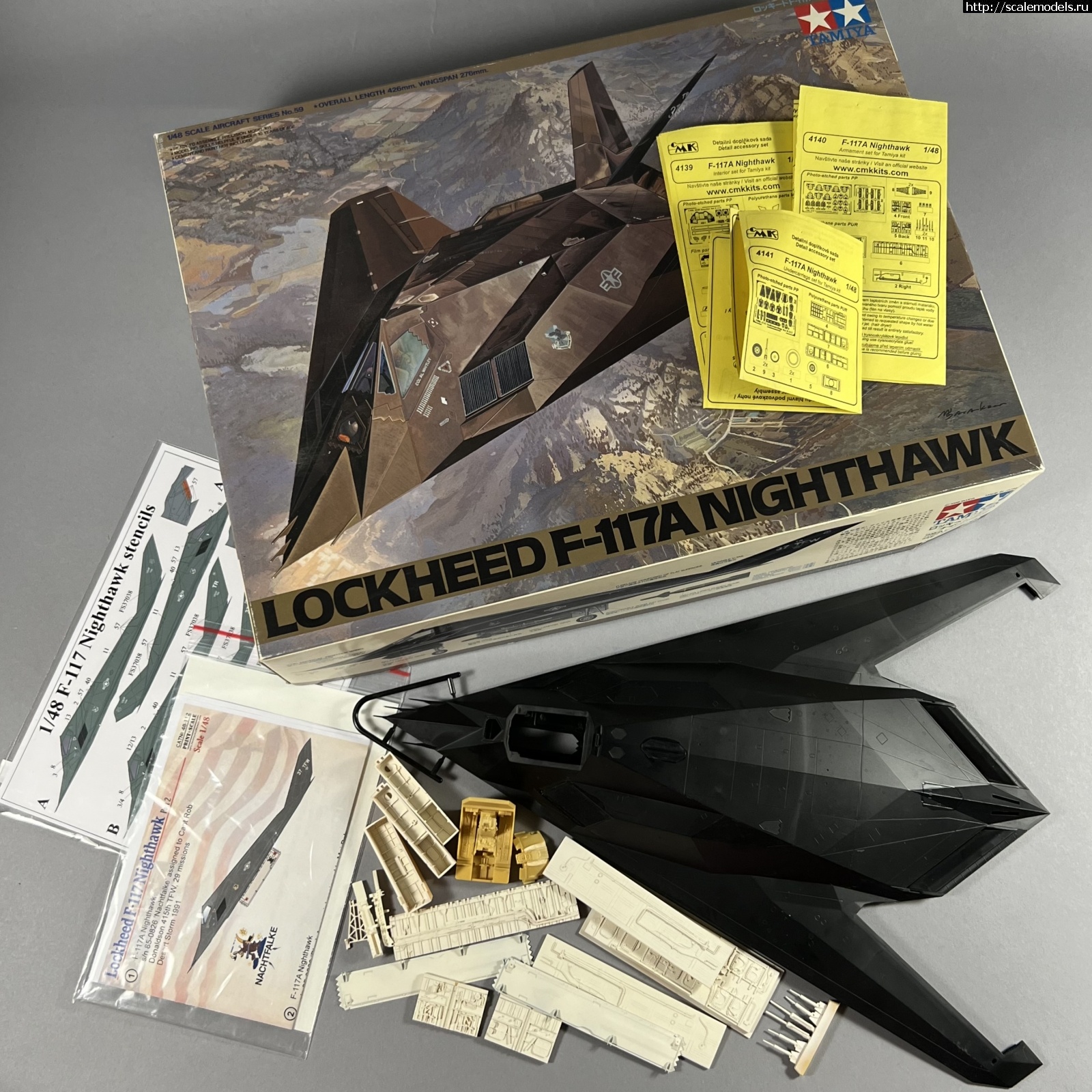 1667123794_09E924D5-E6D3-45CB-92D2-7A7D39992F47.jpeg : F-117A Nighthawk 1/48 TAMIYA+CMK  