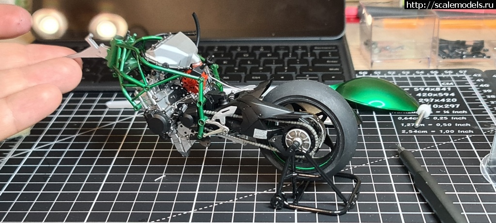 1667458021_20221102_235246.jpg : #1759604/ 1/12 Kawawsaki Ninja H2R Tamiya 14131  