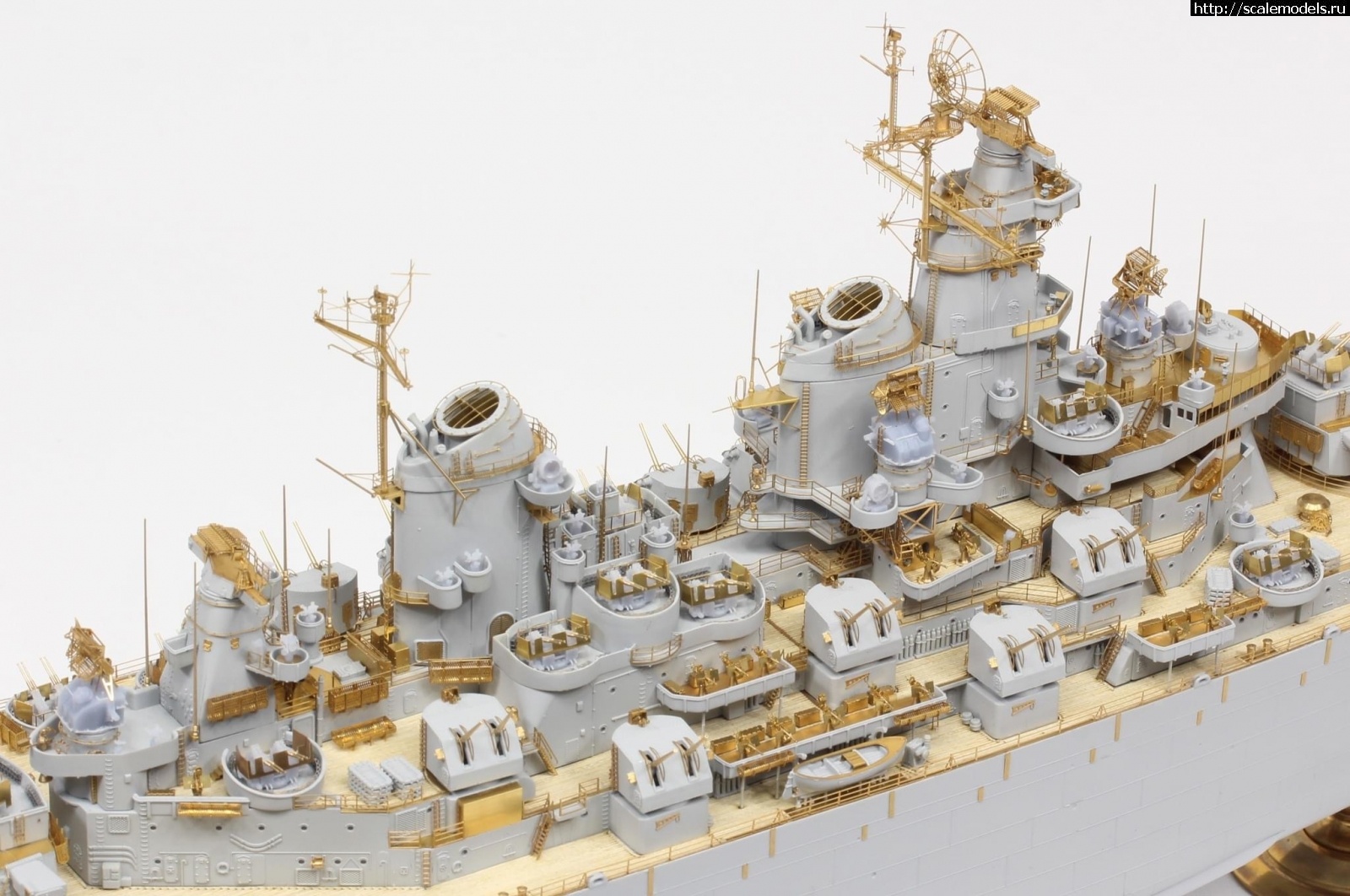 1668092832_A7FED208-F6A7-4AED-BBC0-5AE3516D3C53.jpeg :  Pontos 1/350 USS BB-63 Missouri (Hobby Boss) detail set  