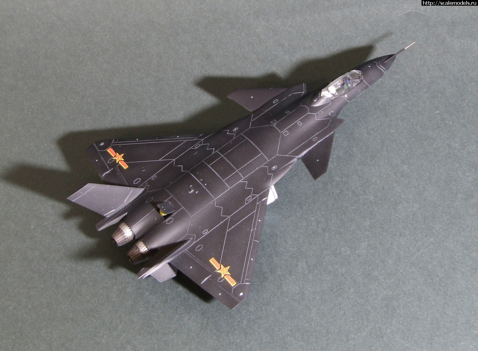 1668220337_14.JPG : Trumpeter 1/144 Chengdu J-20 Mighty Dragon  