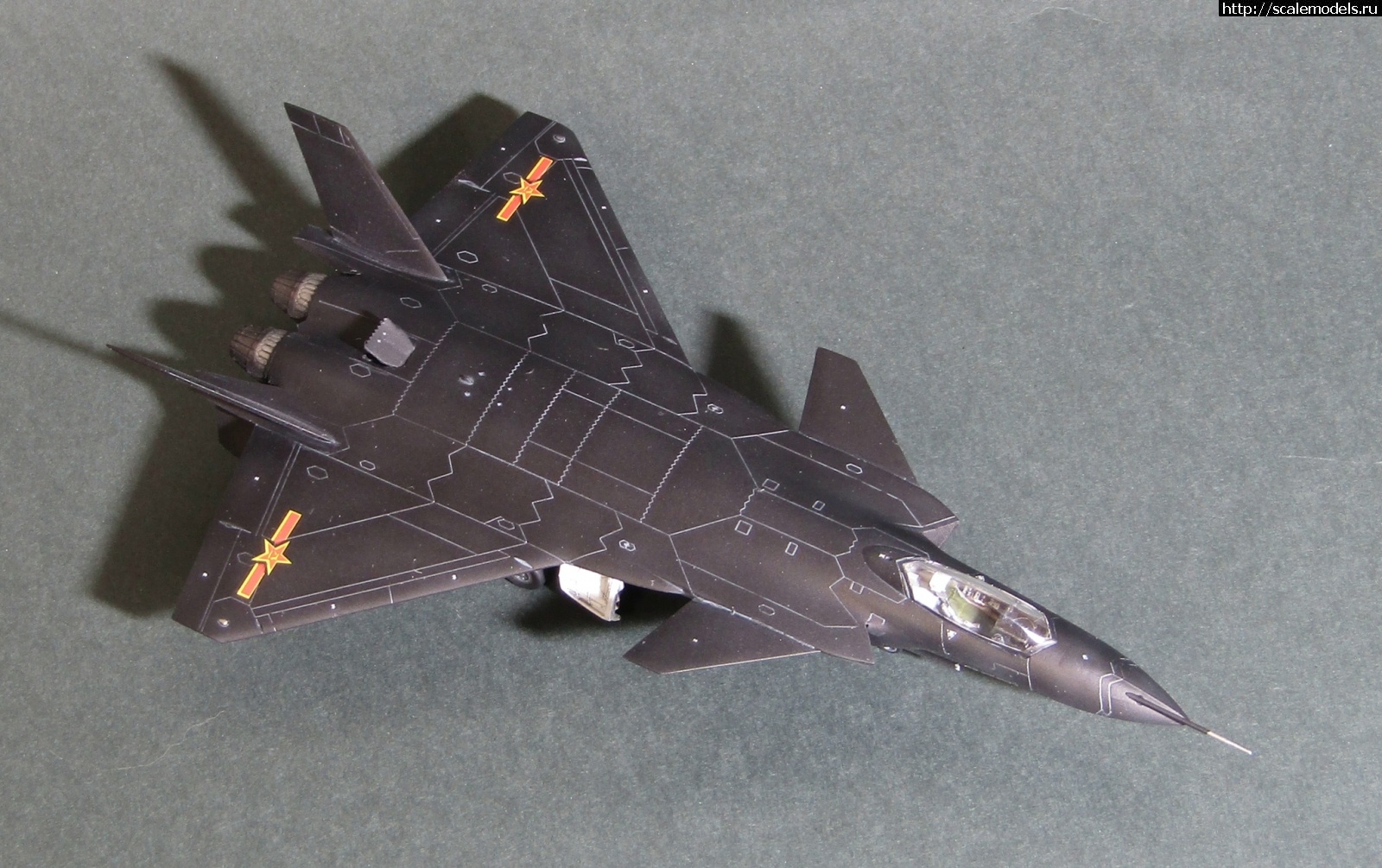 1668220340_15.JPG : Trumpeter 1/144 Chengdu J-20 Mighty Dragon  