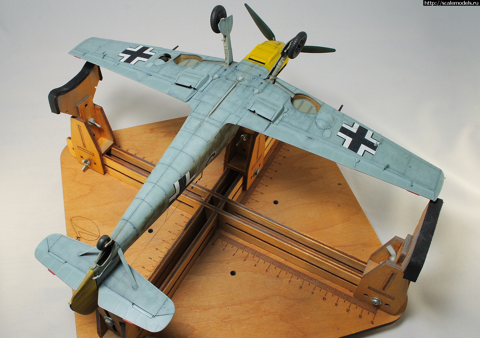 1668532090_IMG_0848.JPG : #1760904/ Cyber hobby 1/32 messerschmitt Bf-109E-3 .  