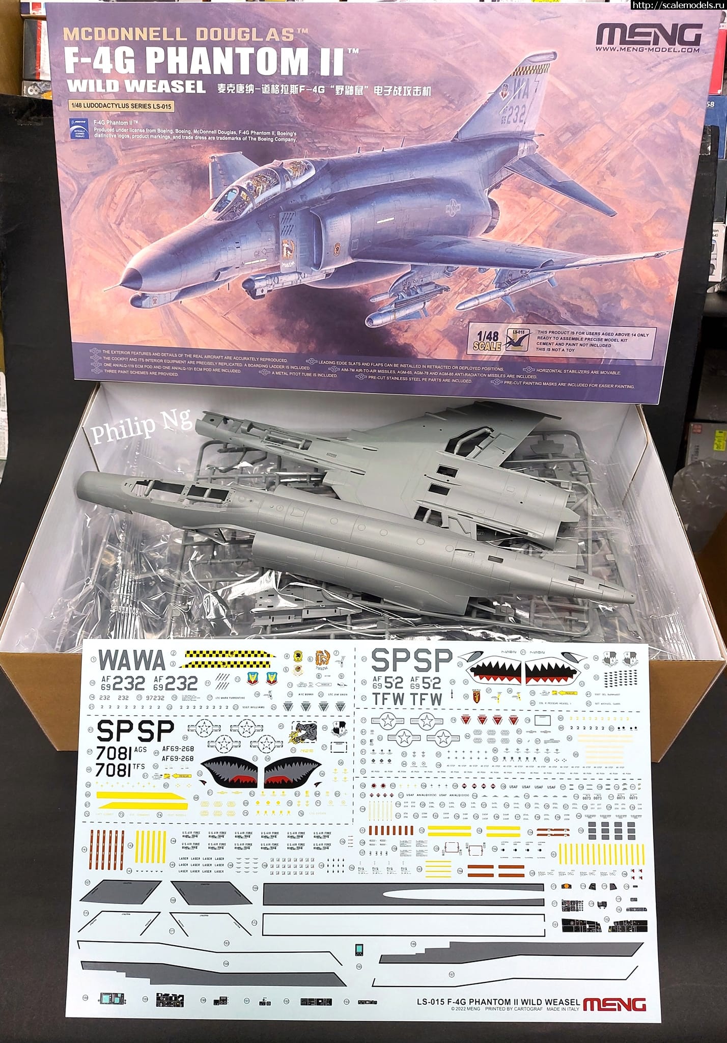 1668878777_f4g_meng.jpg : #1761450/ MENG 1/48 F-4G Phantom II  