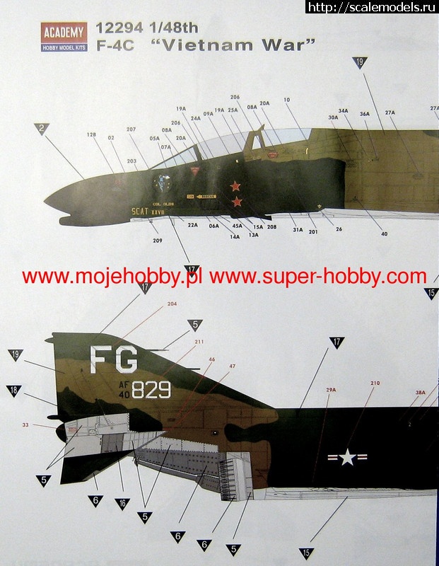 1668966542_3.jpg : F-4C [Vietnam War]   1/48 Academy 12294  